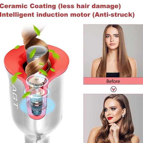Auto CurlerAutomatic Curling Iron 1 inch Ceramic Barrel hair curler style tool - Picture 5 of 6